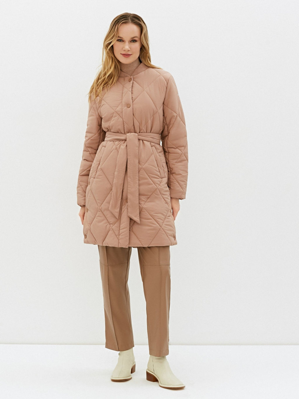 Conso/SM 220110 - beige Утепленное Пальто