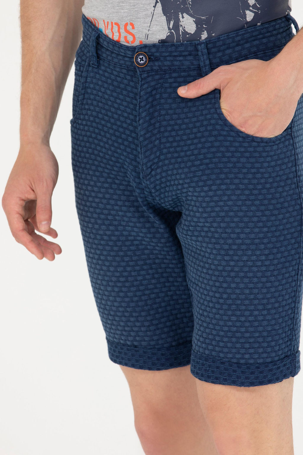 U. S. Polo Assn Мужские синие джинсовые шорты - U.s. polo assn фото 20