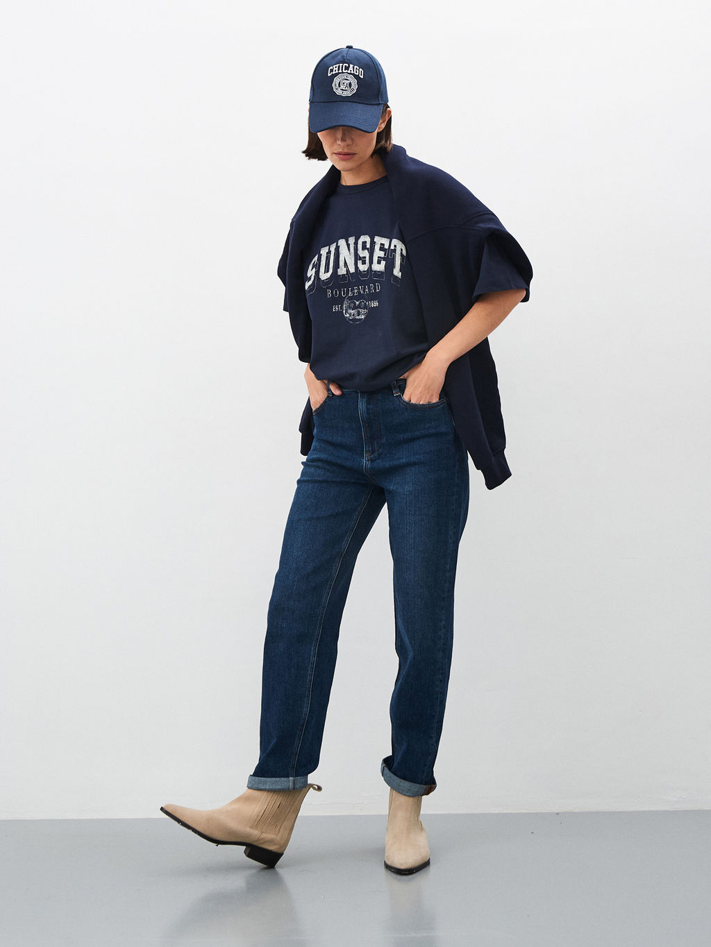 Женские Джинсы Мом - Mossmore фото 86