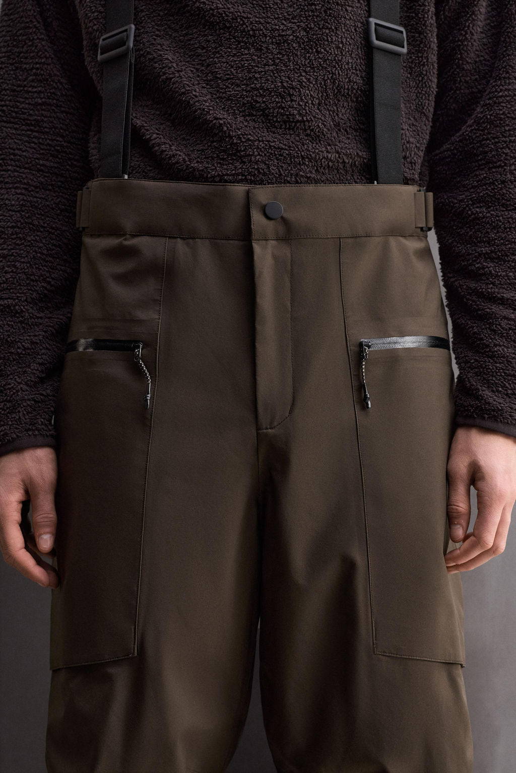 RECCO® WATERPROOF PADDED SHELL SKI TROUSERS - Zara фото 34