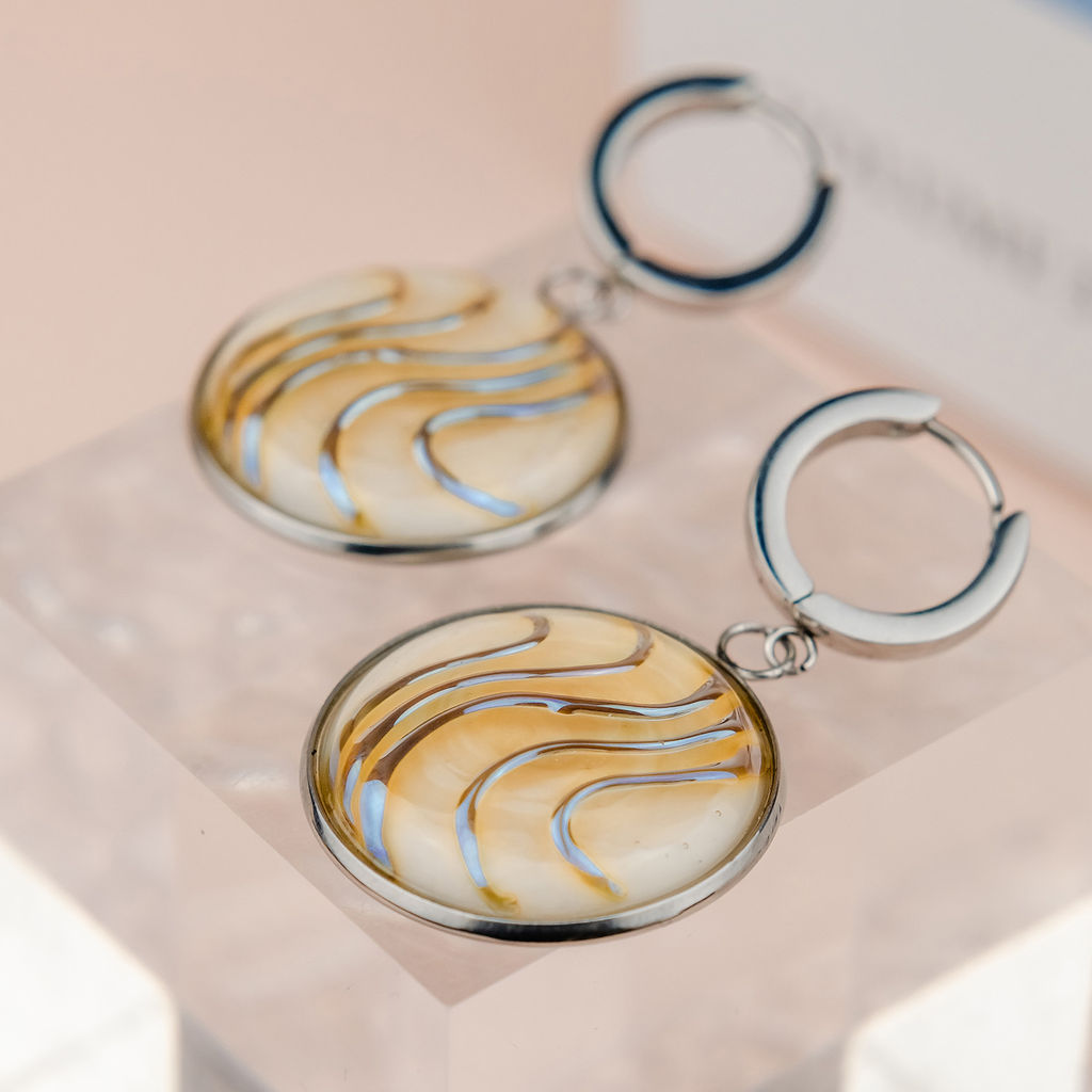 Серьги из муранского стекла DUNA LS3556 - Vloes фото 3