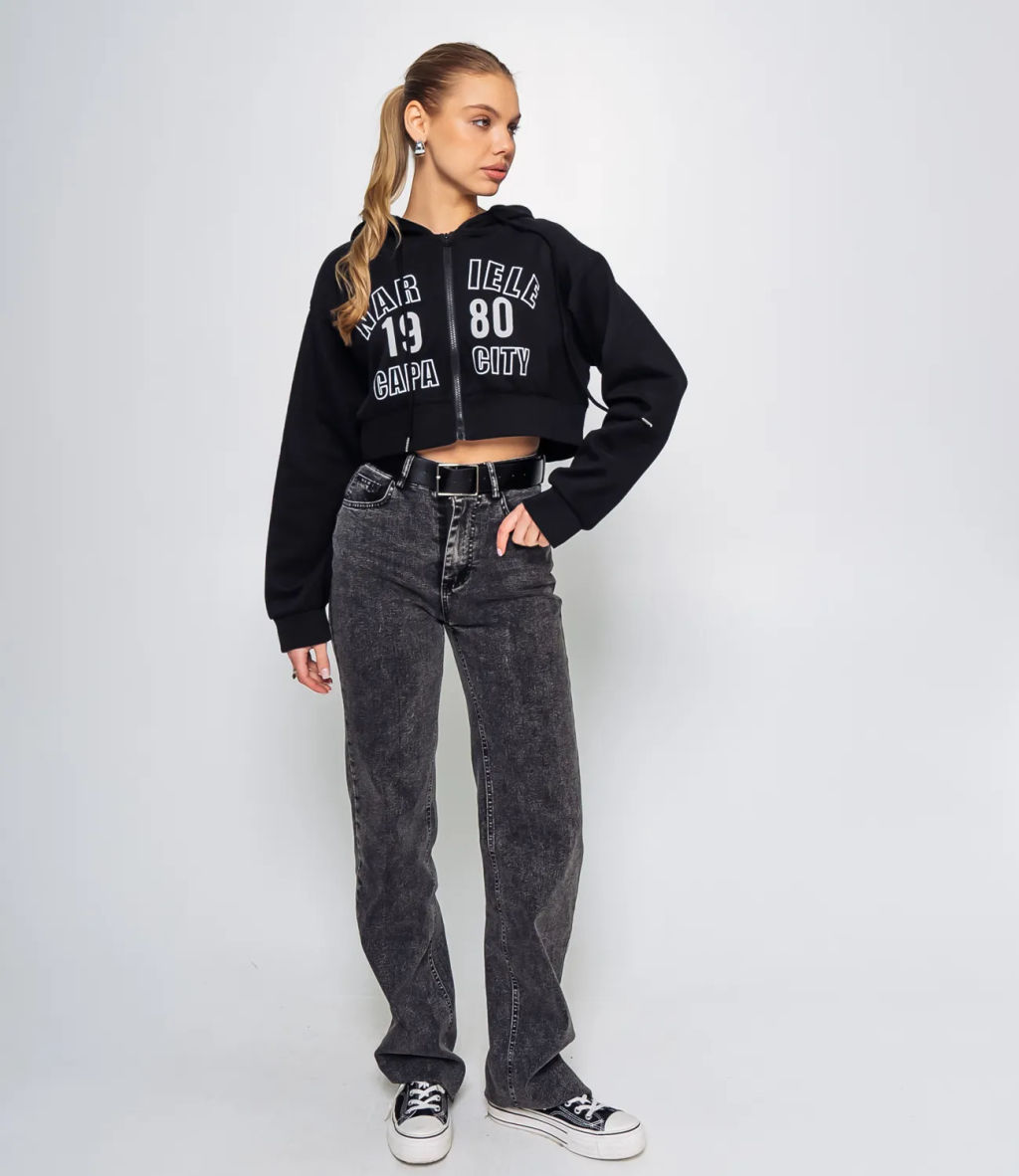 Толстовка #КТ935 (2), чёрный