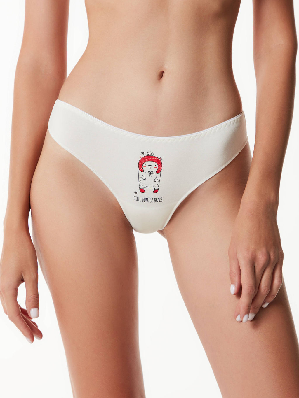 CONTE Трусы женские MERRY XMAS LB 1711 off-white-cap - Conte elegant фото 3