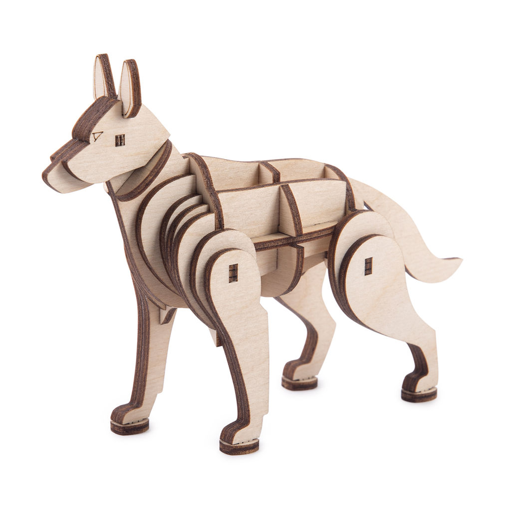 REZARK NIZ-16 Серия Живая природа Пазл 3D 42 элемент. Собака