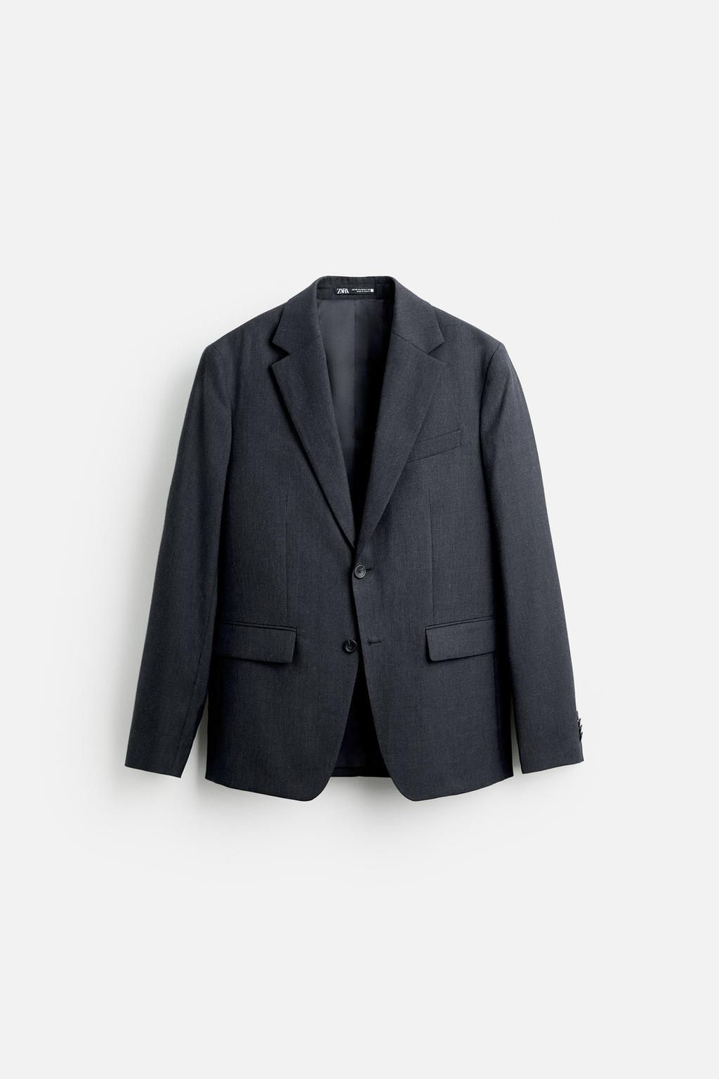 HOUNDSTOOTH SUIT BLAZER - Zara фото 24