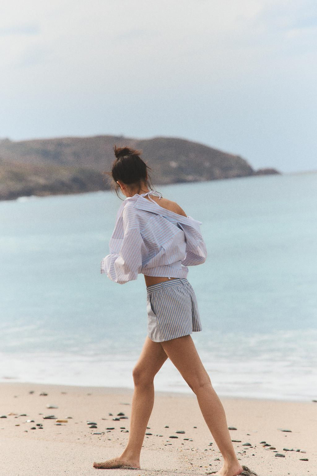 STRIPED SHORTS - Zara фото 5