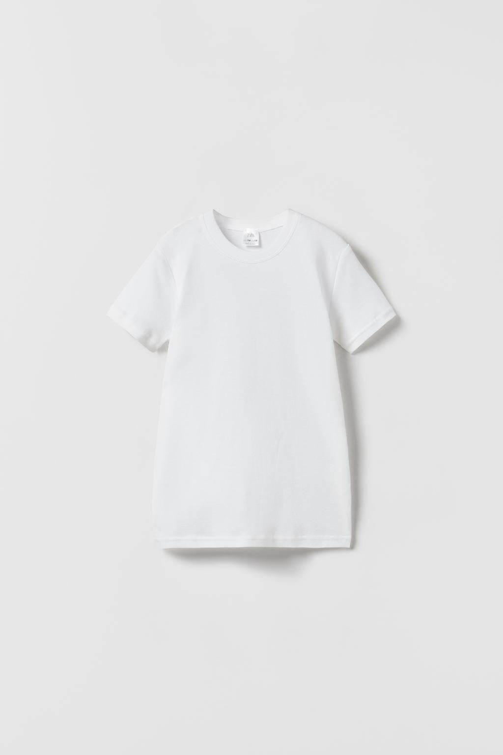 AGES 6-14/ 2-PACK OF BASIC T-SHIRTS - Zara фото 2