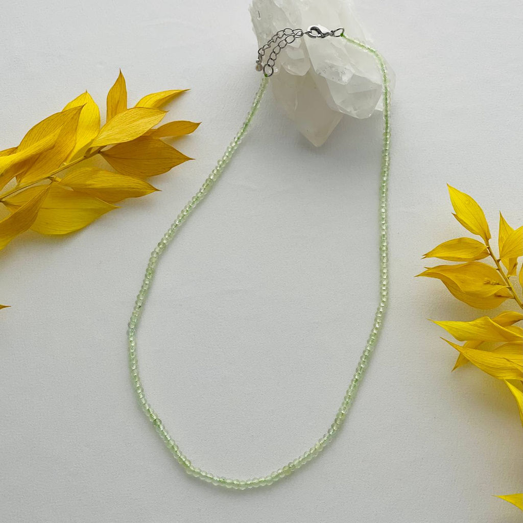 Бусы из Пренита 42 см +