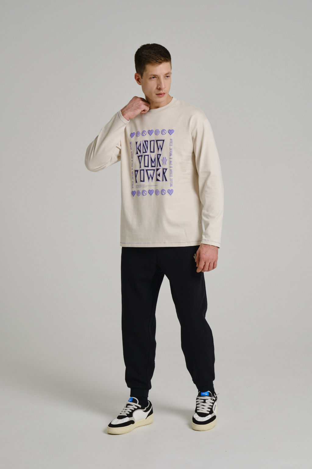 Лонгслив Бежевый KAI LS Tee - Anta фото 5