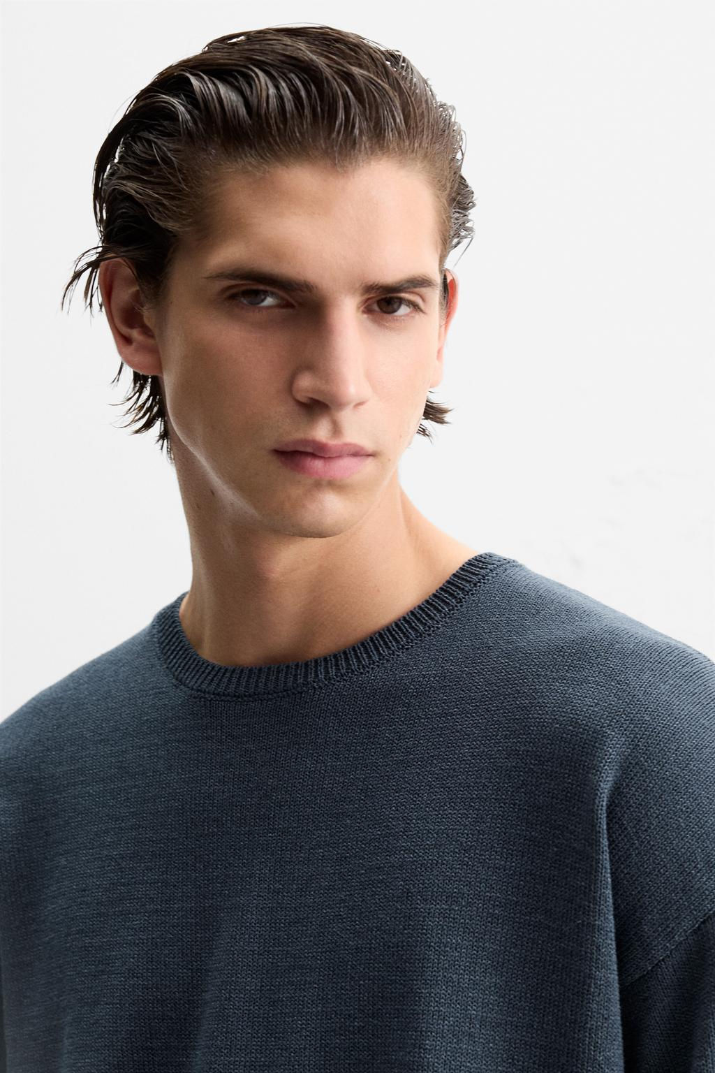 SWEATER WITH RAISED FINISH - Zara фото 6