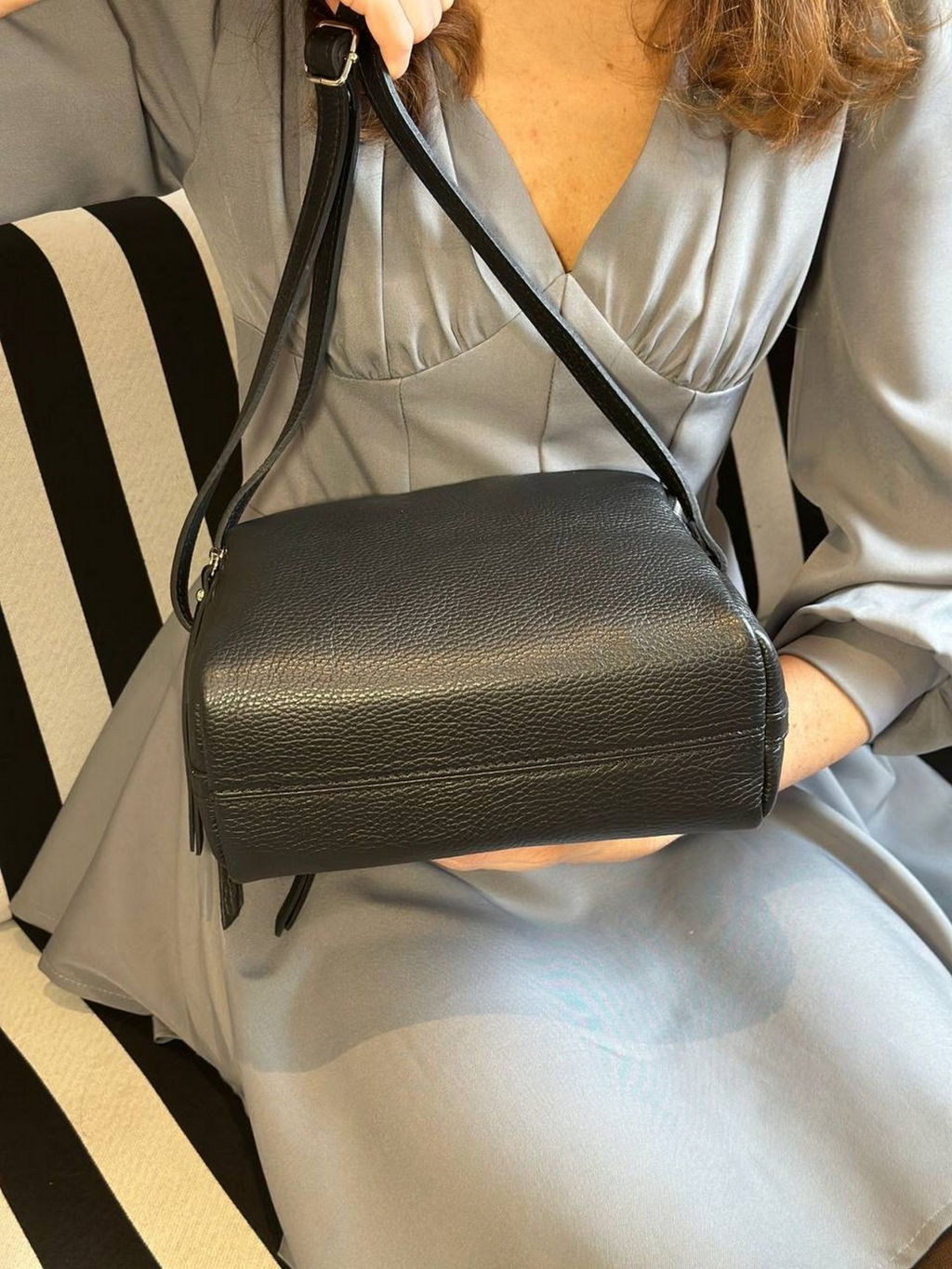 Сумка женская из телячьей кожи