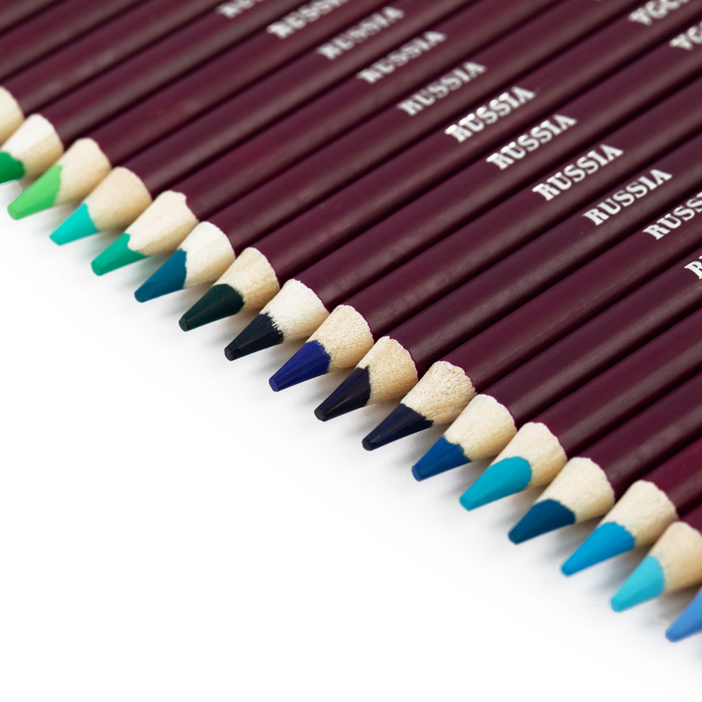 VISTA-ARTISTA Gallery VGCPP-72 Набор цветных карандашей заточенный 72 цв. подарочная упаковка