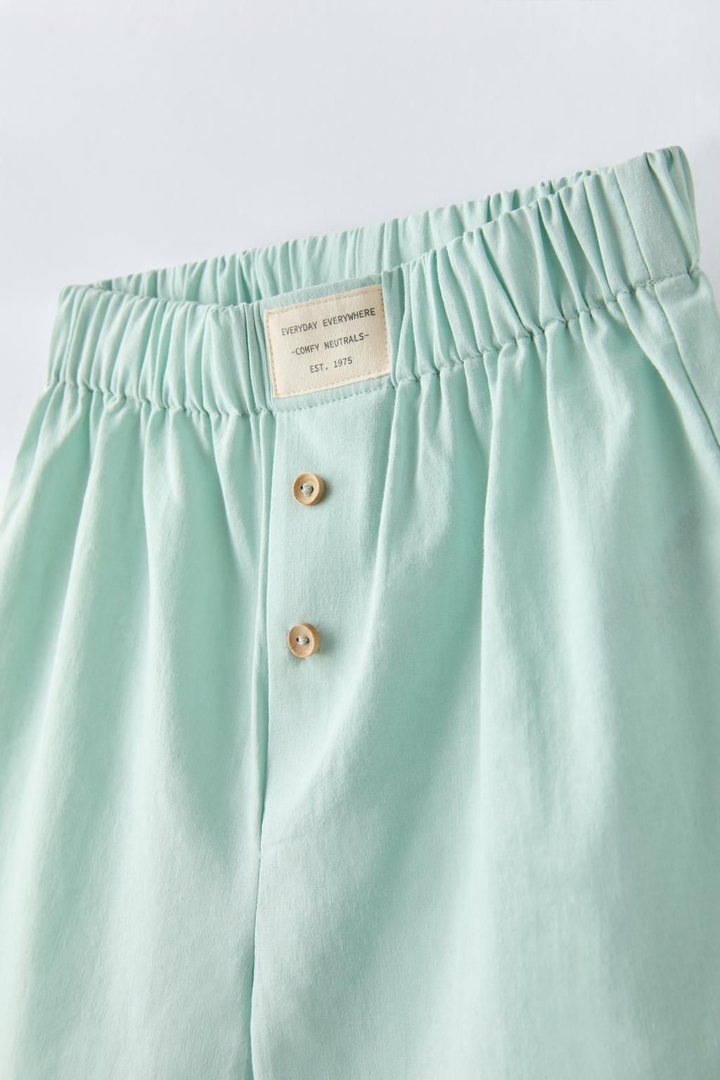 6-14 YAS/ ETIKET DETAYLI DUZ RENK TAKIM - Zara фото 7