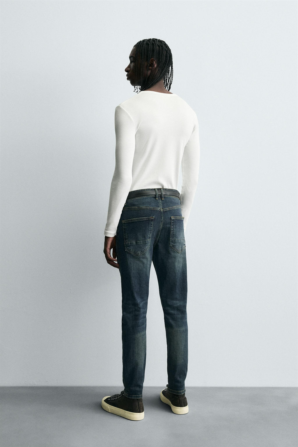 SKINNY CROPPED FIT JEANS - Zara фото 12
