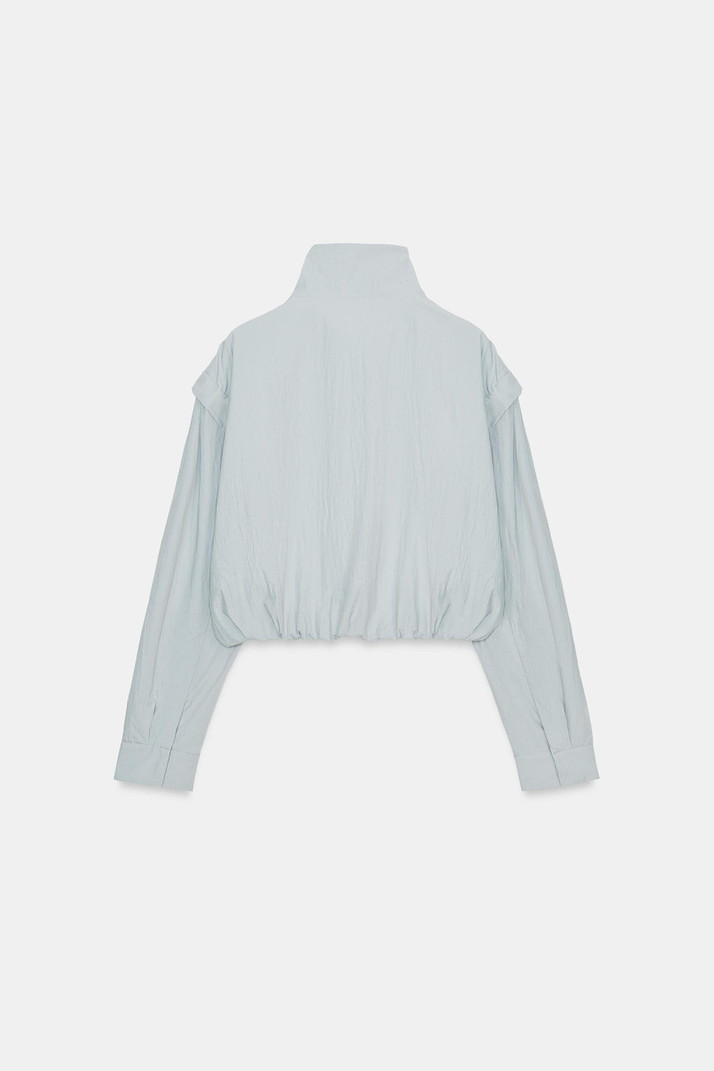 CHAQUETA CUELLO SUBIDO / Azul / Gris - Zara фото 5