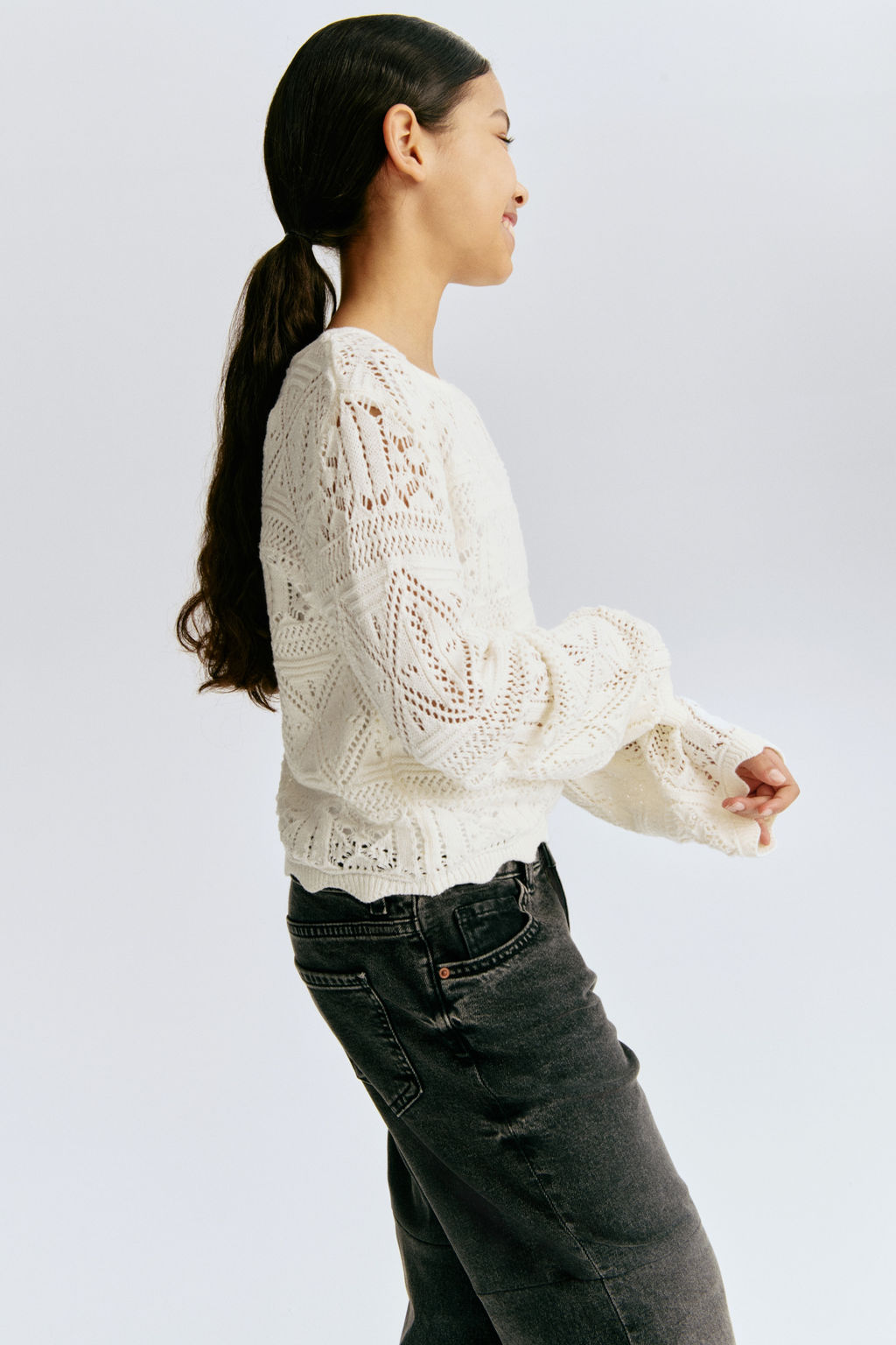 Baggy Fit Bootcut Leg Jeans - H&m фото 12
