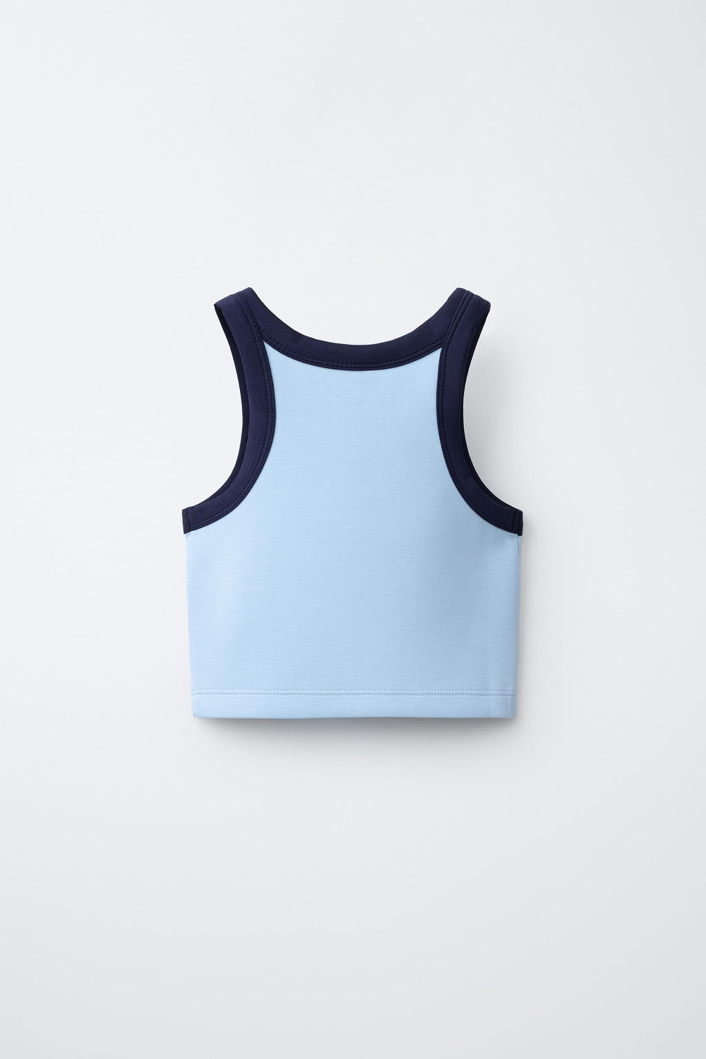 TOP CROPPED CON MODAL / Celeste - Zara фото 2