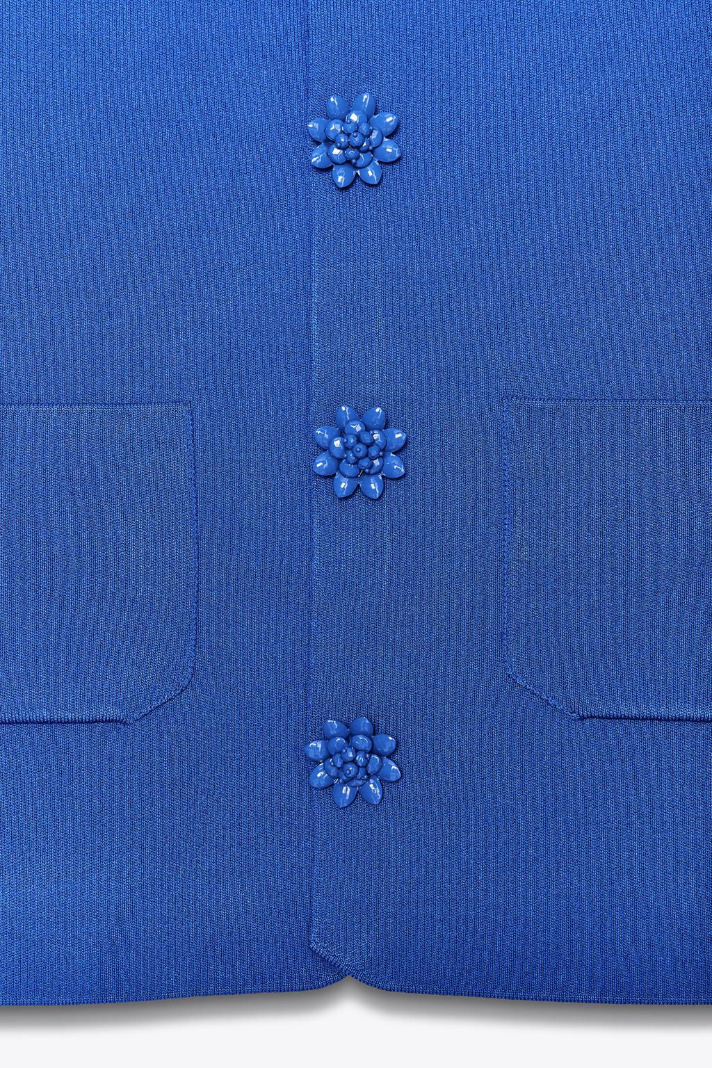 CARDINGAN WITH BEADED BUTTONS - Zara фото 7