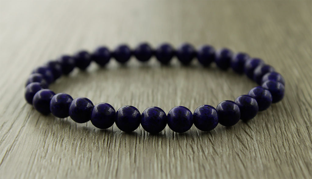 Лазурит 6мм, браслет Классика длина 17см - Agat77 фото 2