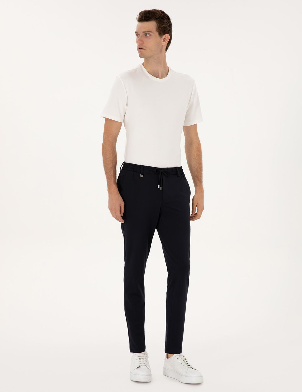 Lacivert Slim Fit Klasik Jogger Pantolon - Pierre cardin фото 3