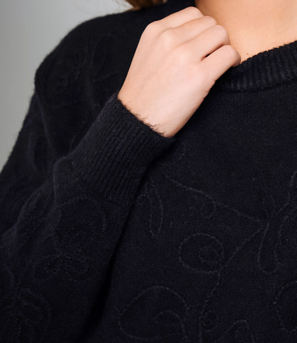 Джемпер #КТ818 (6), чёрный