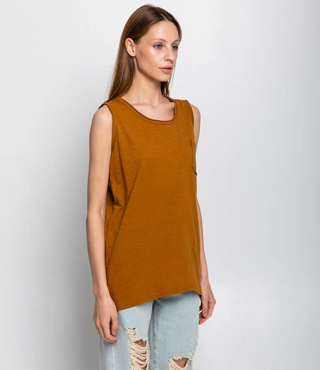 Майка #КТ1136 (2), терракотовый