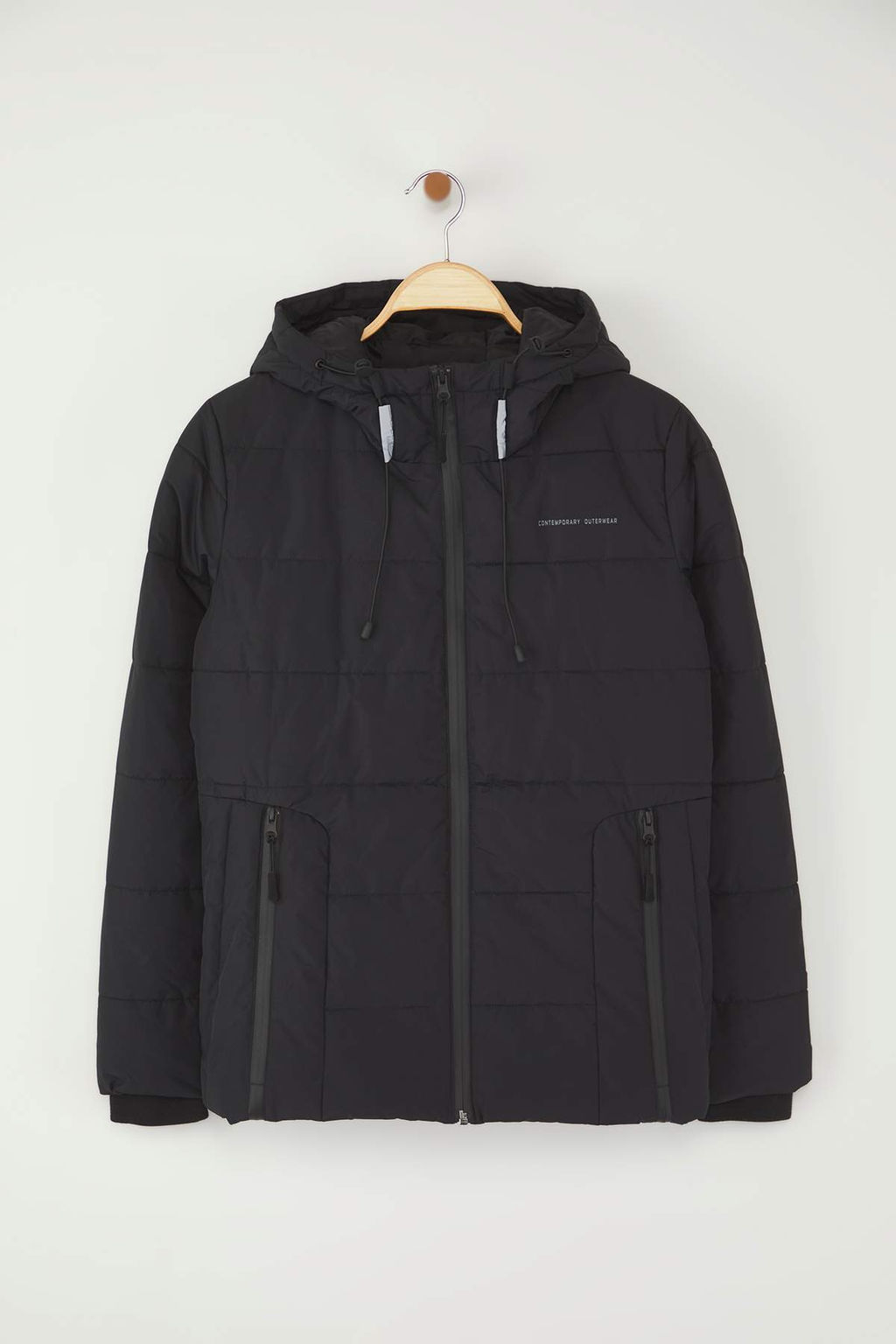 Bej Regular Kal?p Kapusonlu Su Itici Sisme Mont TWOAW26MO00000 - Trendyolmilla фото 14