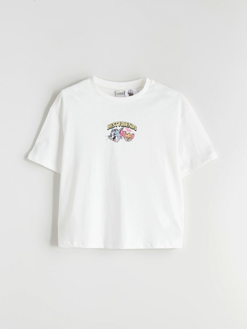 Tom & Jerry Bask?l? K?z ?ocuk Ti??rt