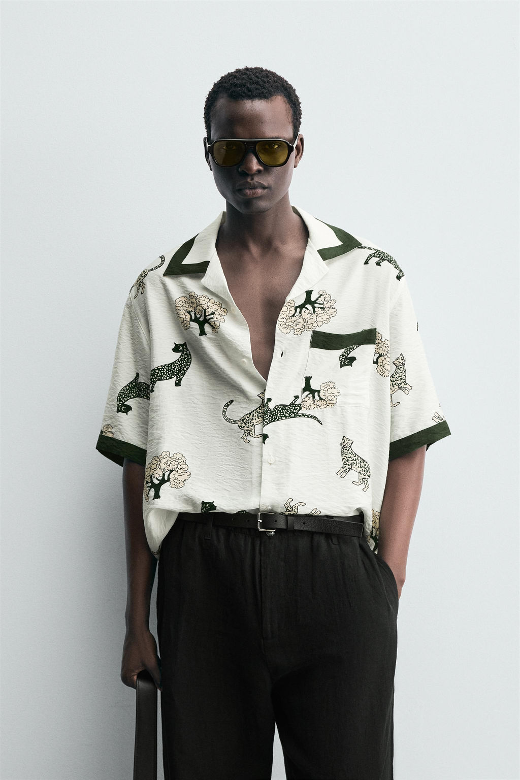 ANIMAL PRINT SHIRT - Zara фото 2