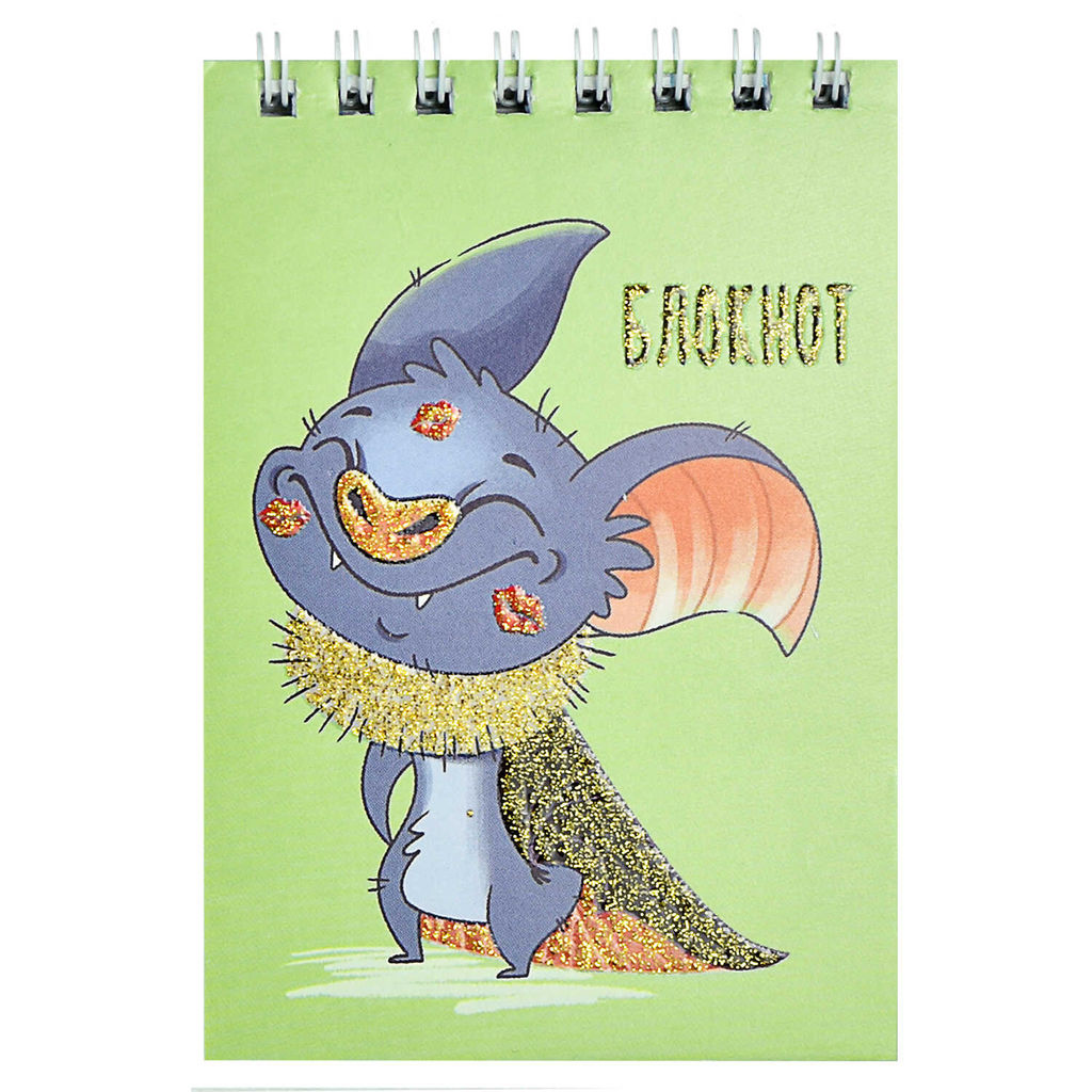 Цена за 6 шт. Блокнот, А7, 40 л, арт. 61229 ХОРОШЕЕ НАСТРОЕНИЕ