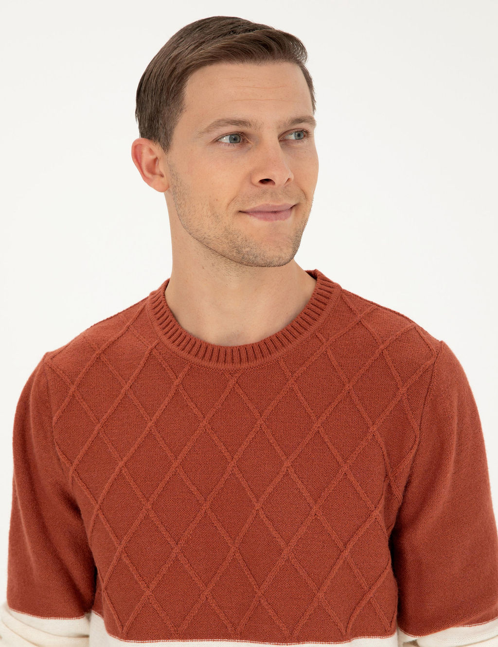 Свитер узкого кроя с плиткой - Cacharel фото 3