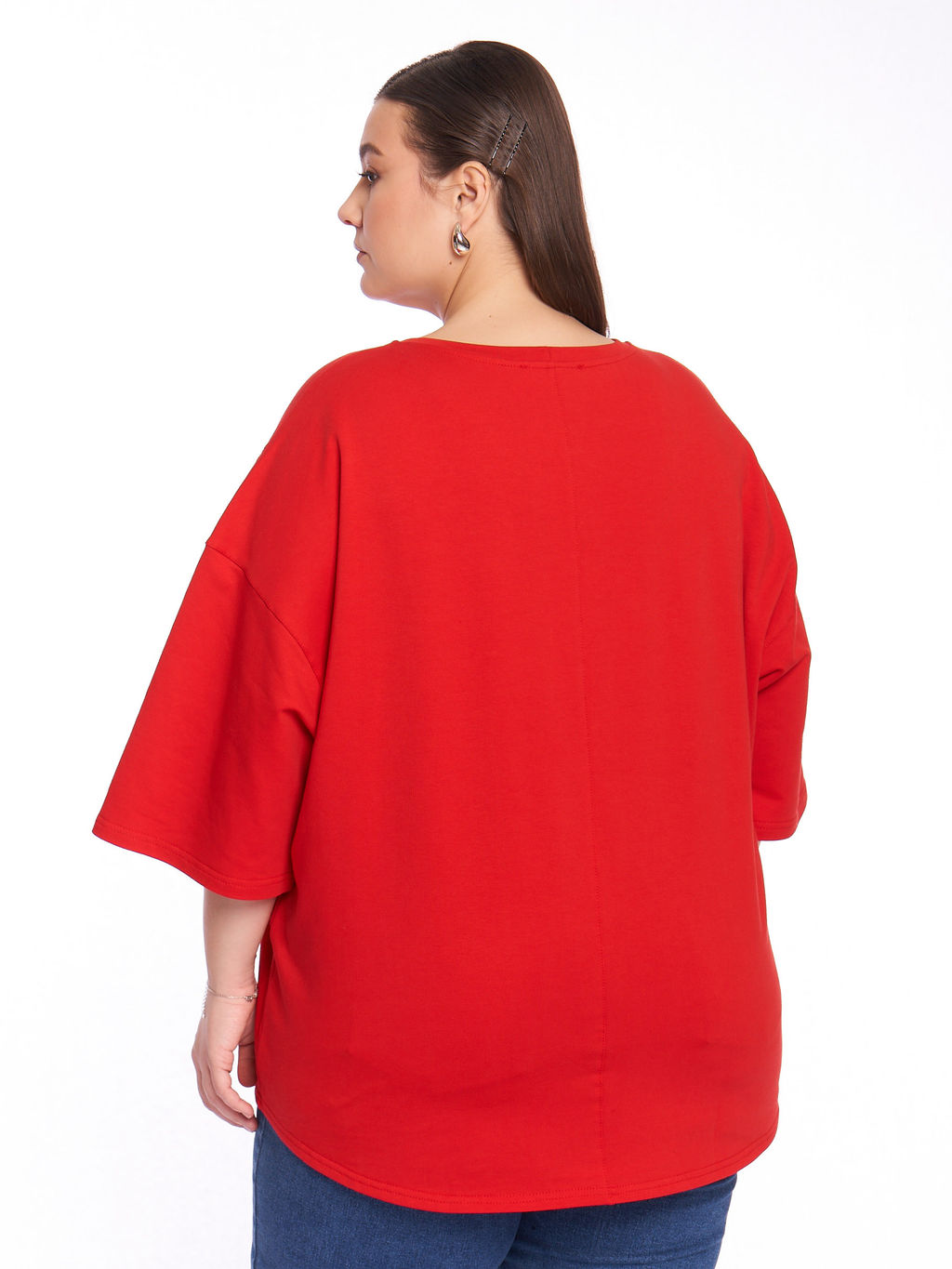 Футболка хлопковая FU28002RED25