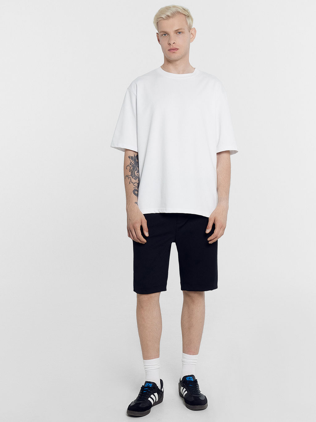 Шорты мужские в черном цвете черный 131095 - Mark formelle фото 3