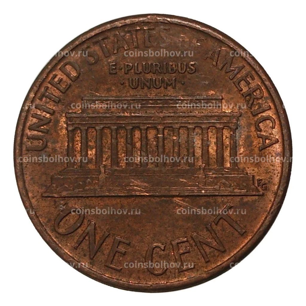 1 цент 1991 года D