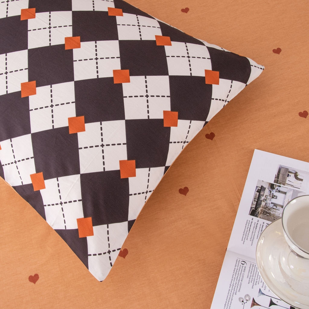 Комплект постельного белья Сатин 100% хлопок C588 1.5 спальный