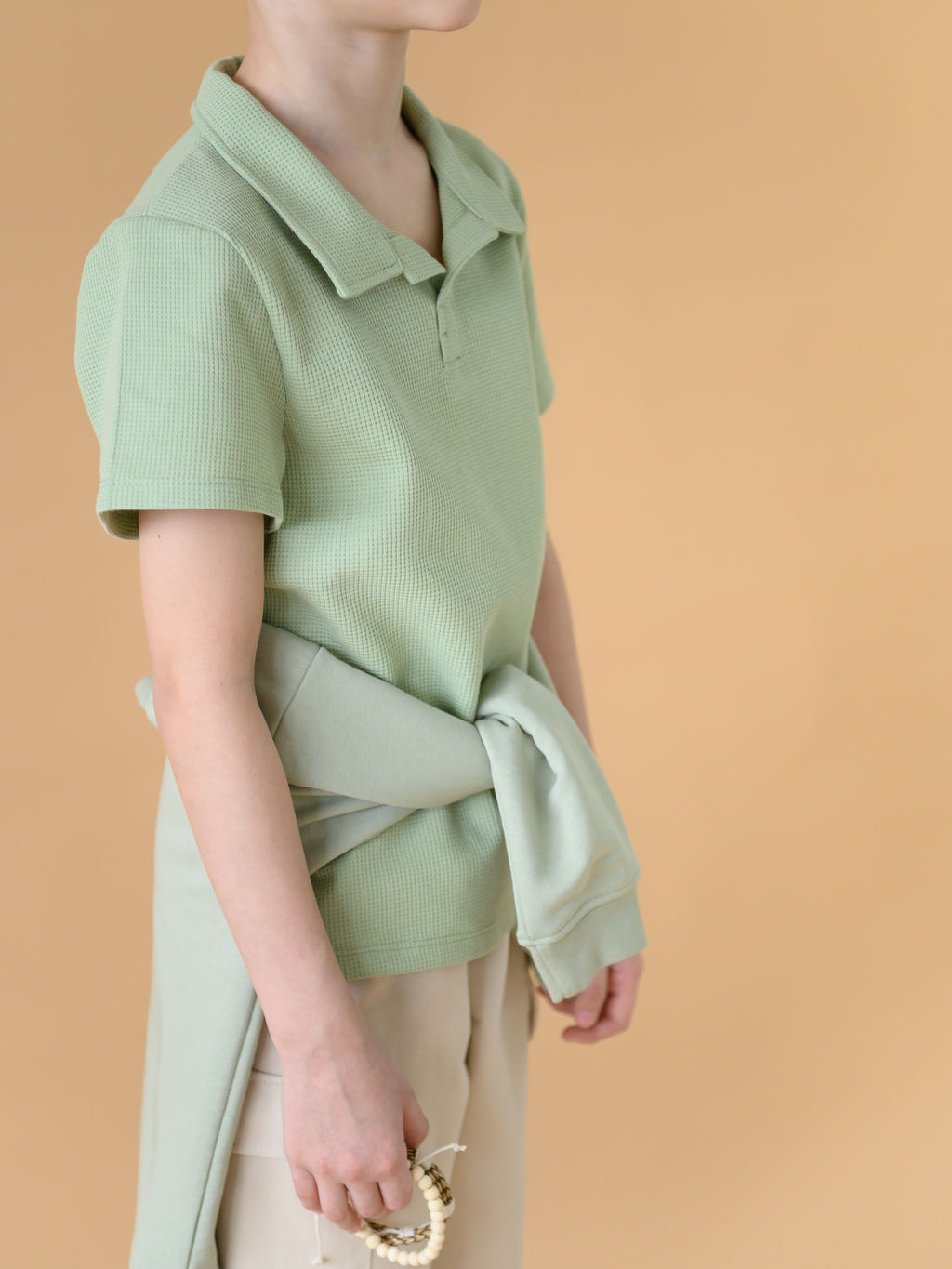Футболка для мальчика поло, синий - Lesi kids фото 20