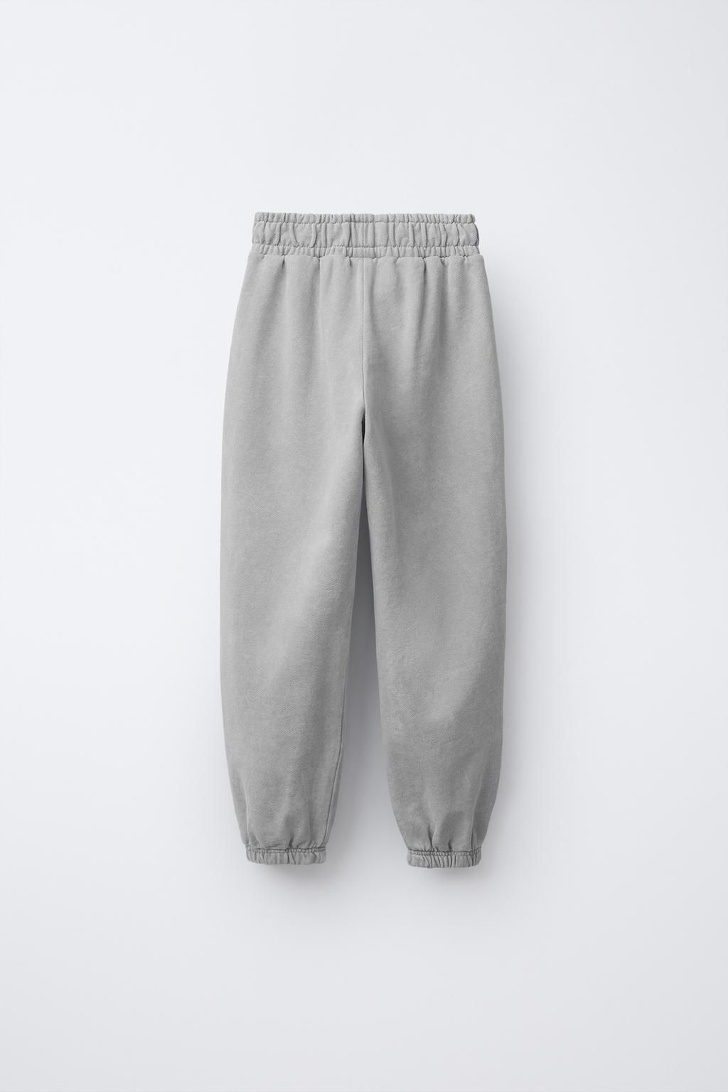 FADED JOGGING TROUSERS - Zara фото 6