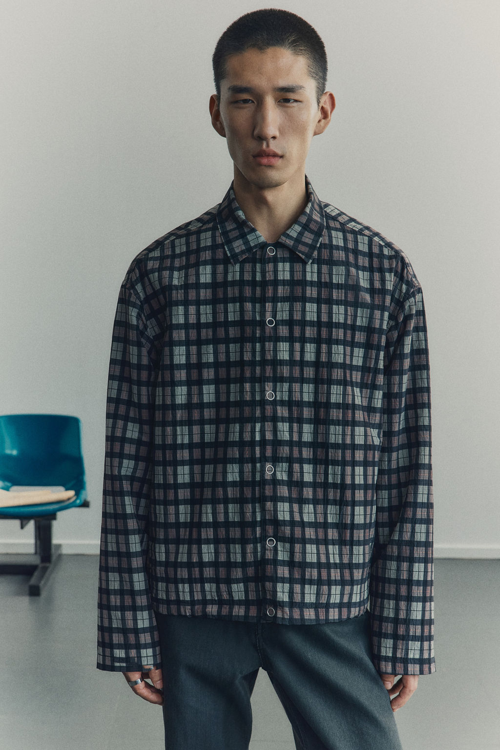 Sobrecamisa de nailon - H&m фото 2