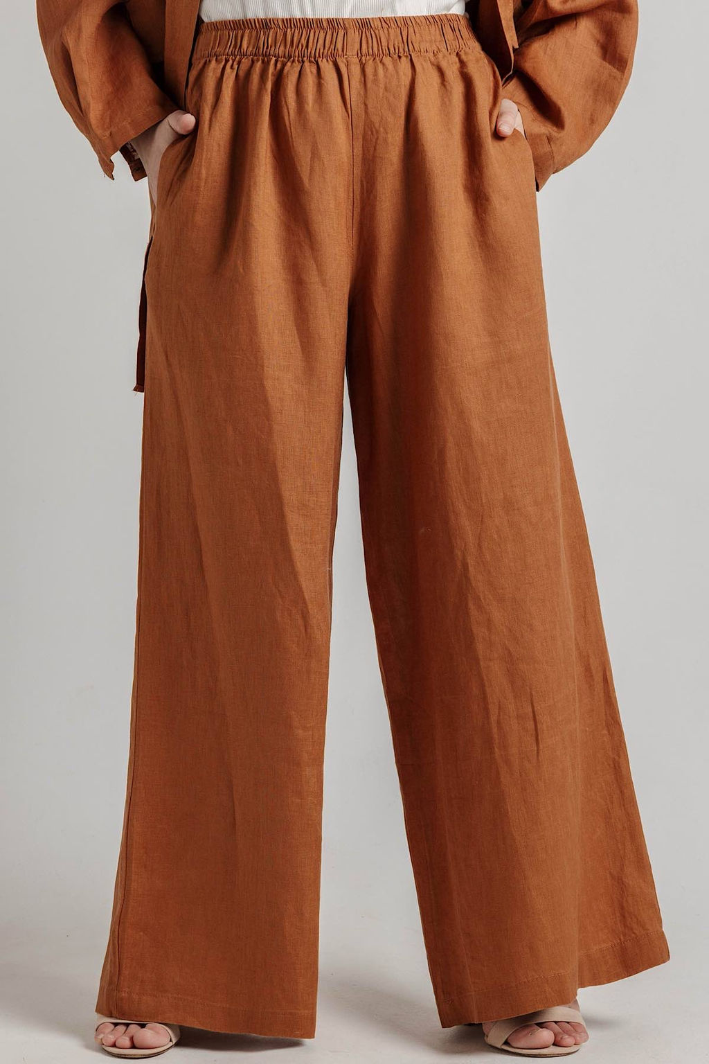 Брюки женские Б95098/02/Терракотовый