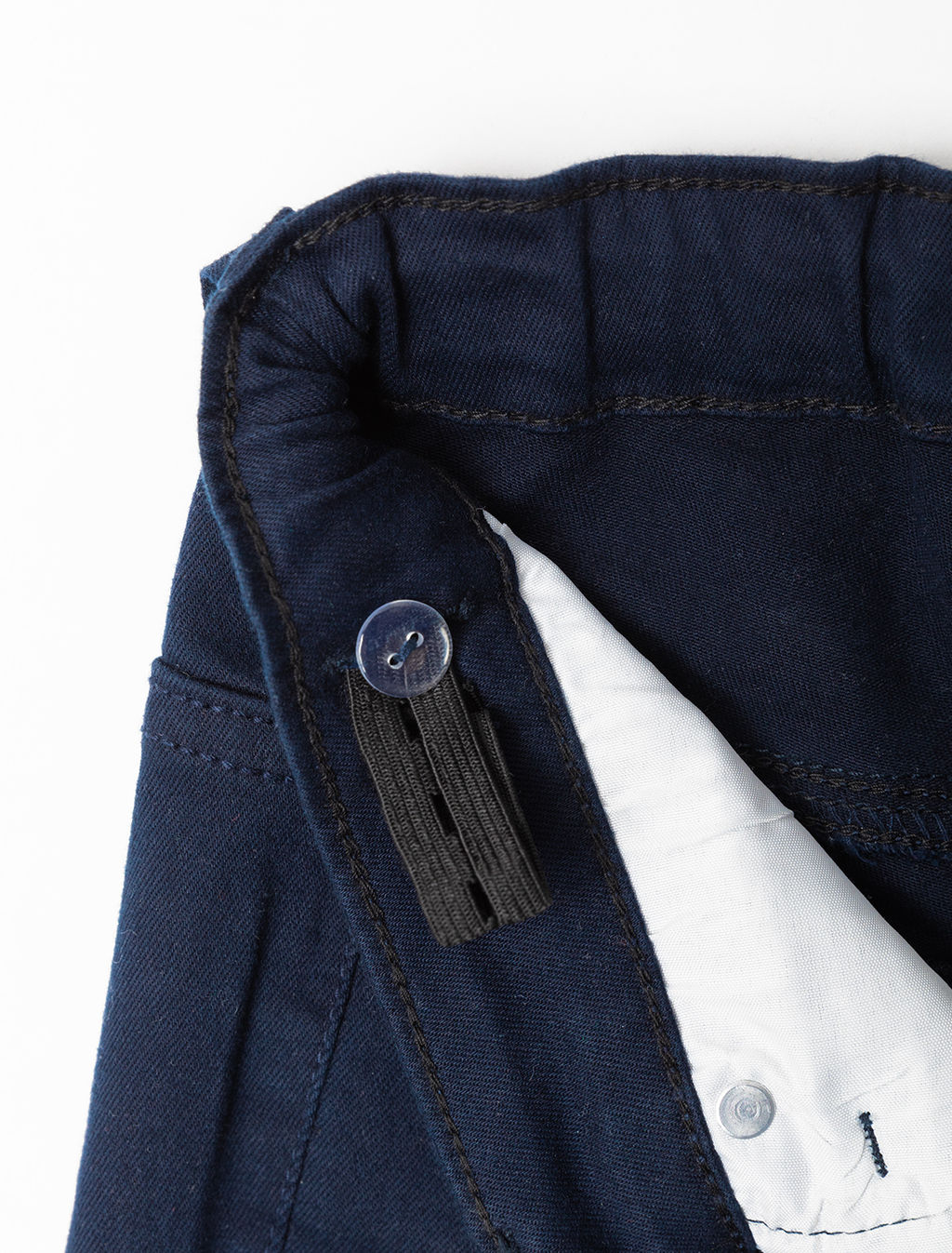 VILATTE / Брюки из хлопкового твила с эластаном для мальчика  фото 3