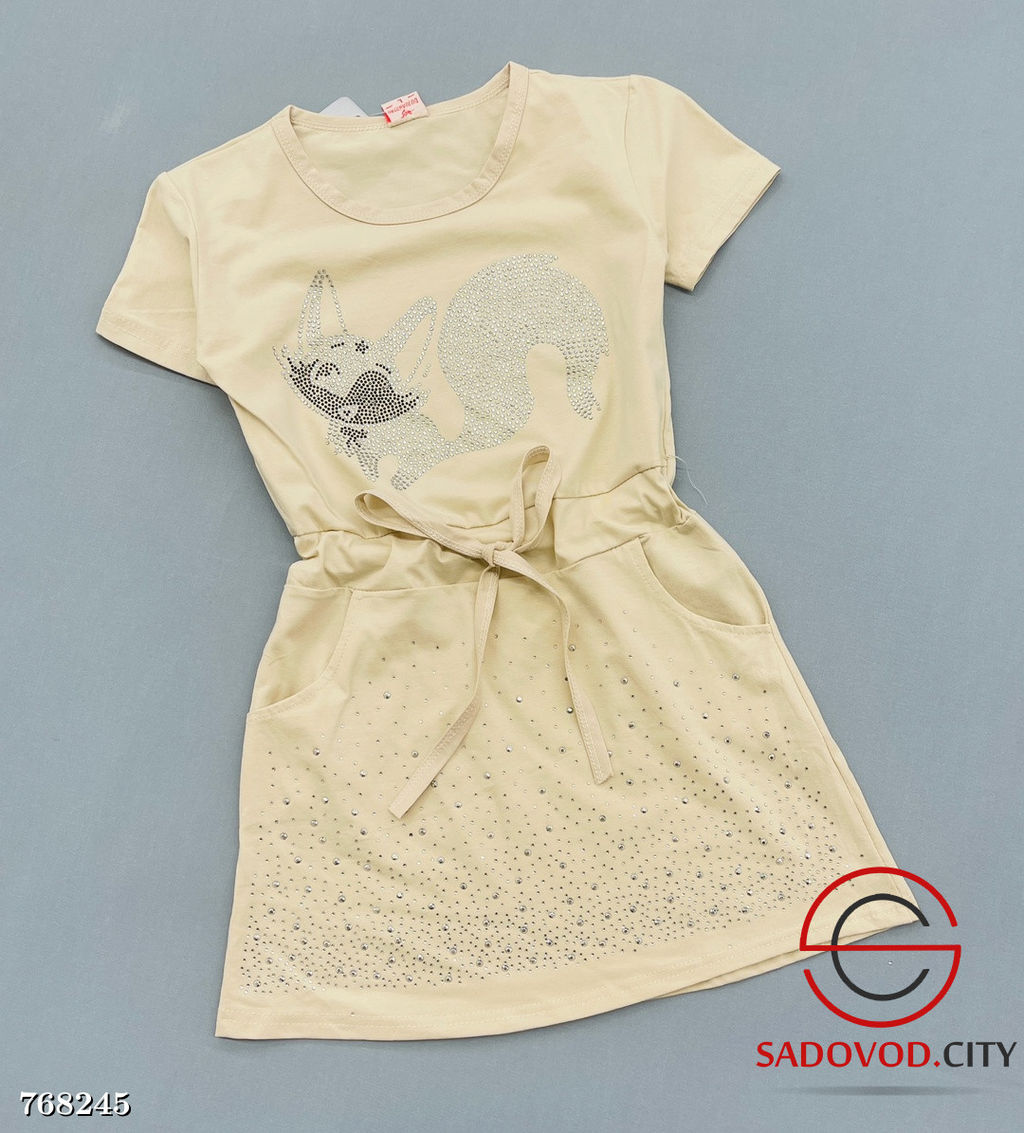 Базовое платье для девочки