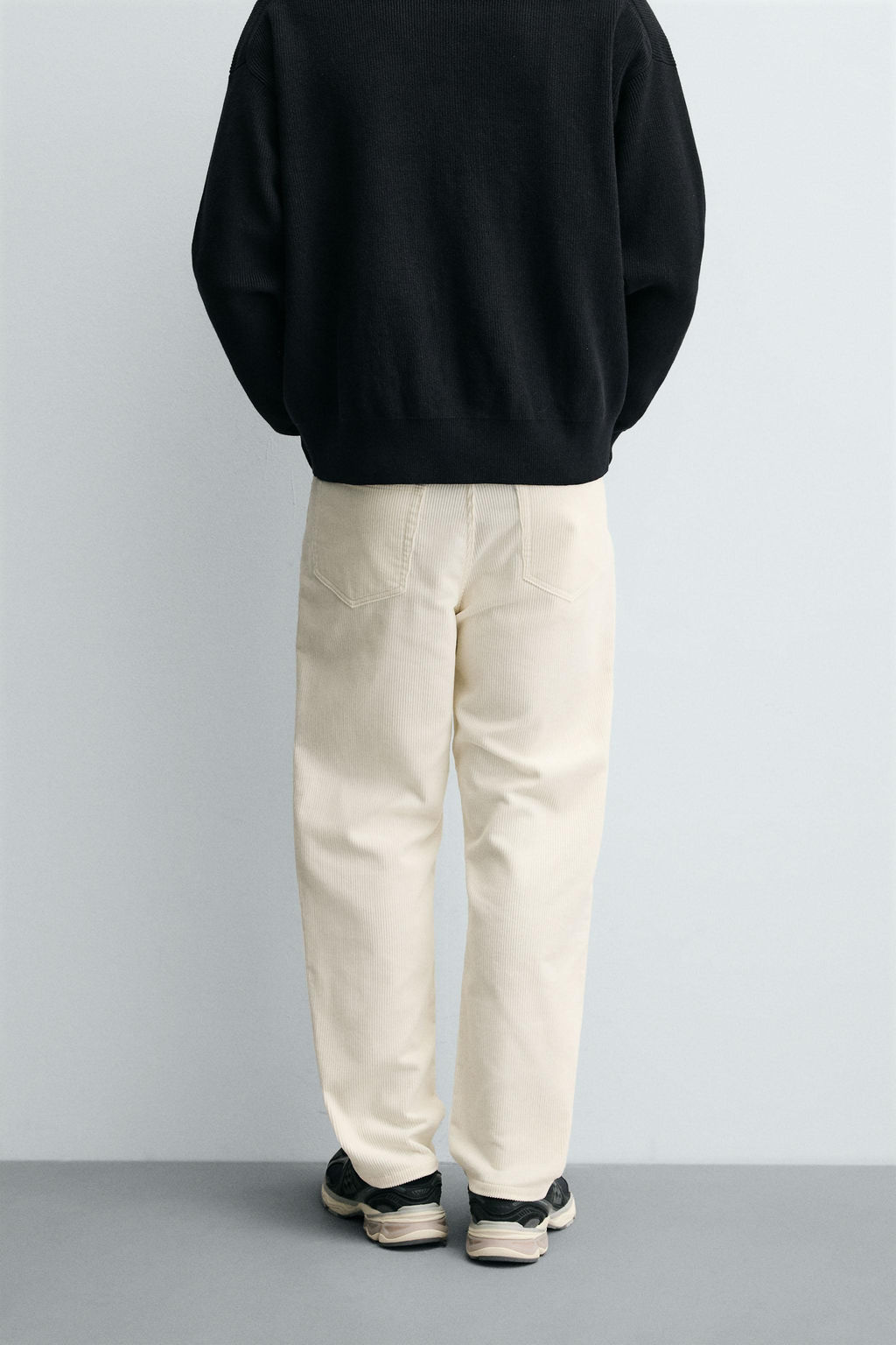 REGULAR FIT CORDUROY TROUSERS - Zara фото 3