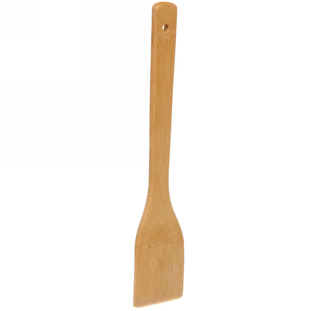 Цена за 5 шт. Лопатка бамбуковая 30*6см "Люблю готовить" Селфи