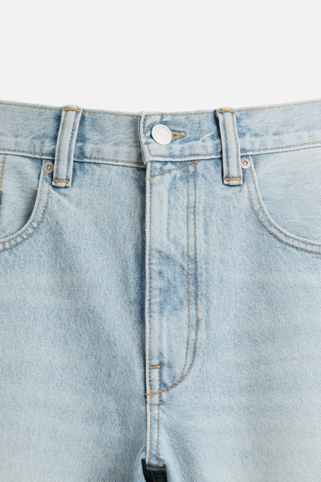 BAGGY FIT DENIM BERMUDA SHORTS - Zara фото 8
