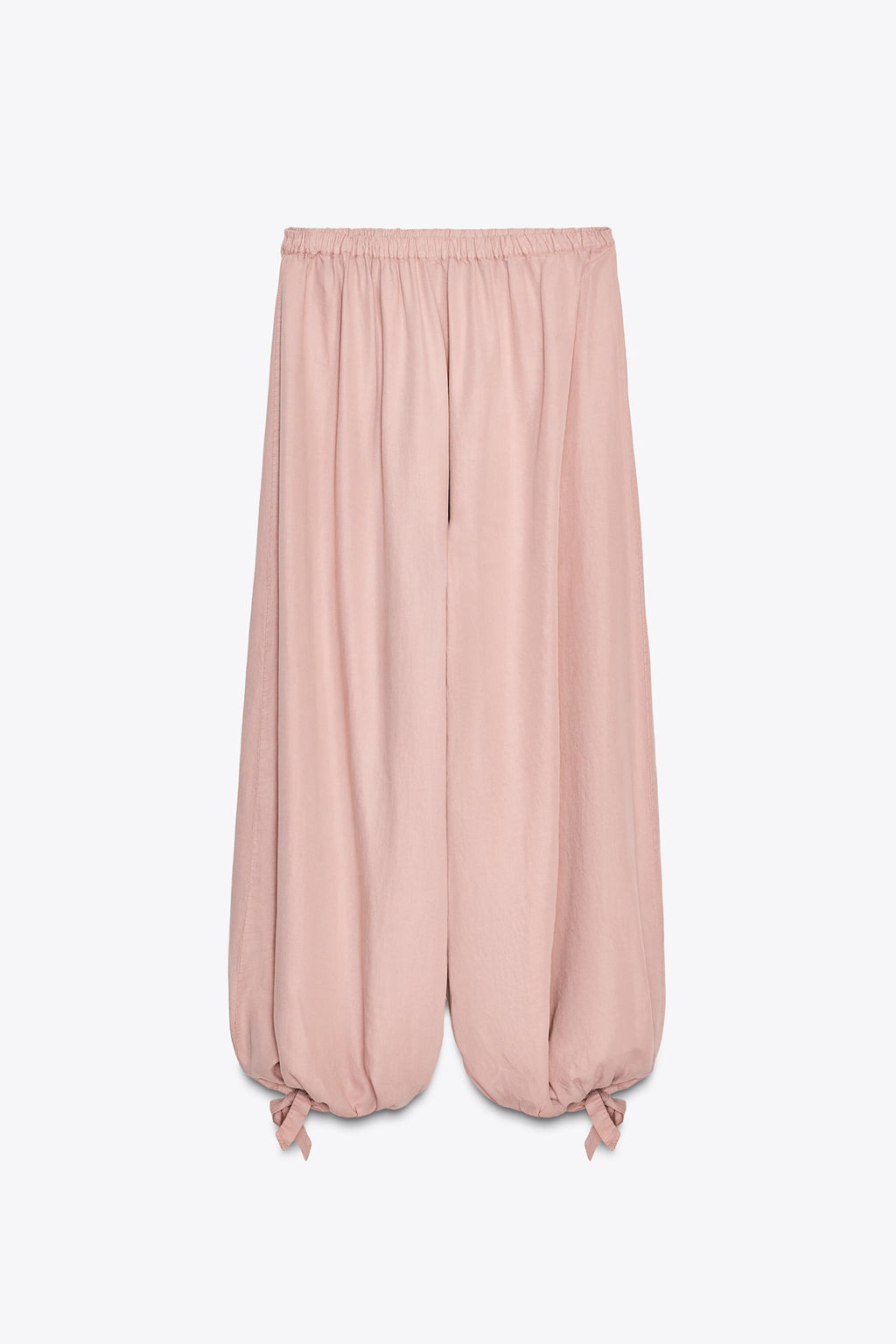 ZW COLLECTION FLOWING GATHERED TROUSERS - Zara фото 2