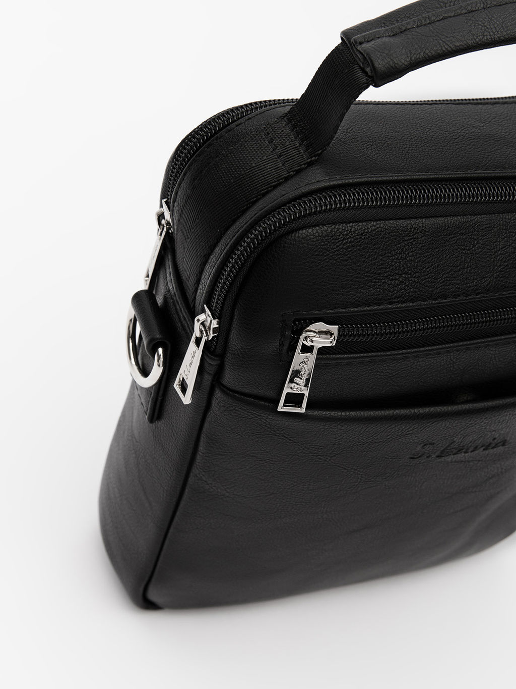 Чёрная сумка планшет S.Lavia  фото 17