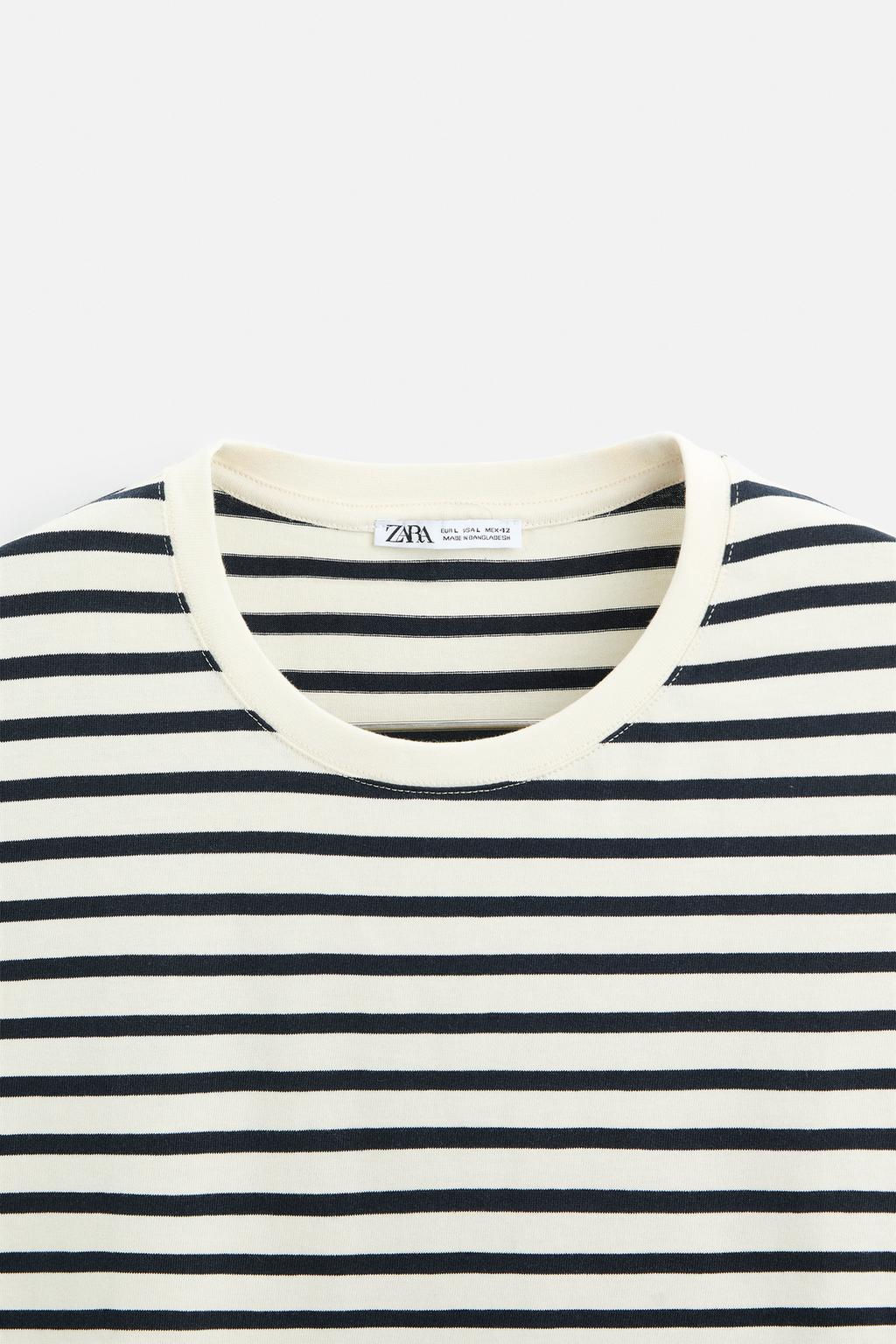BASIC MEDIUM WEIGHT T-SHIRT - Zara фото 42