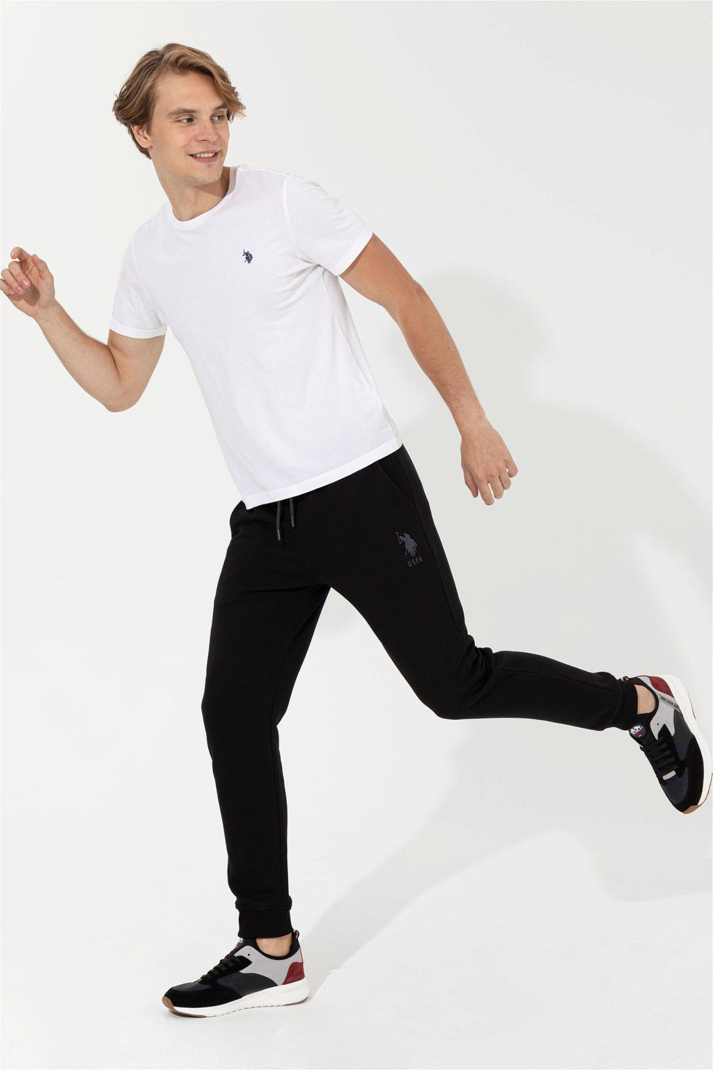 Мужские черные спортивные штаны - U.s. polo assn фото 4