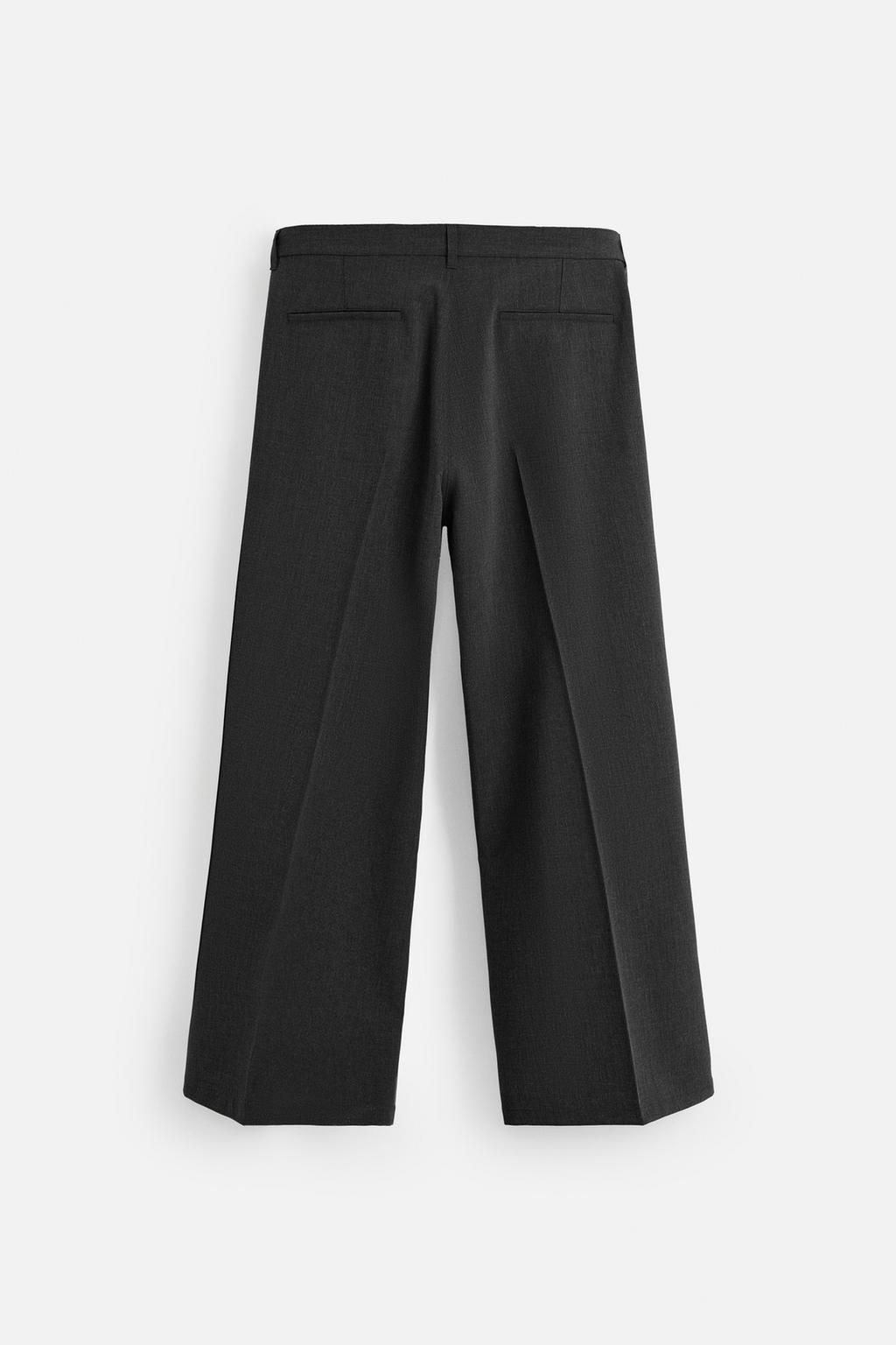 PLEATED SUIT TROUSERS - Zara фото 8