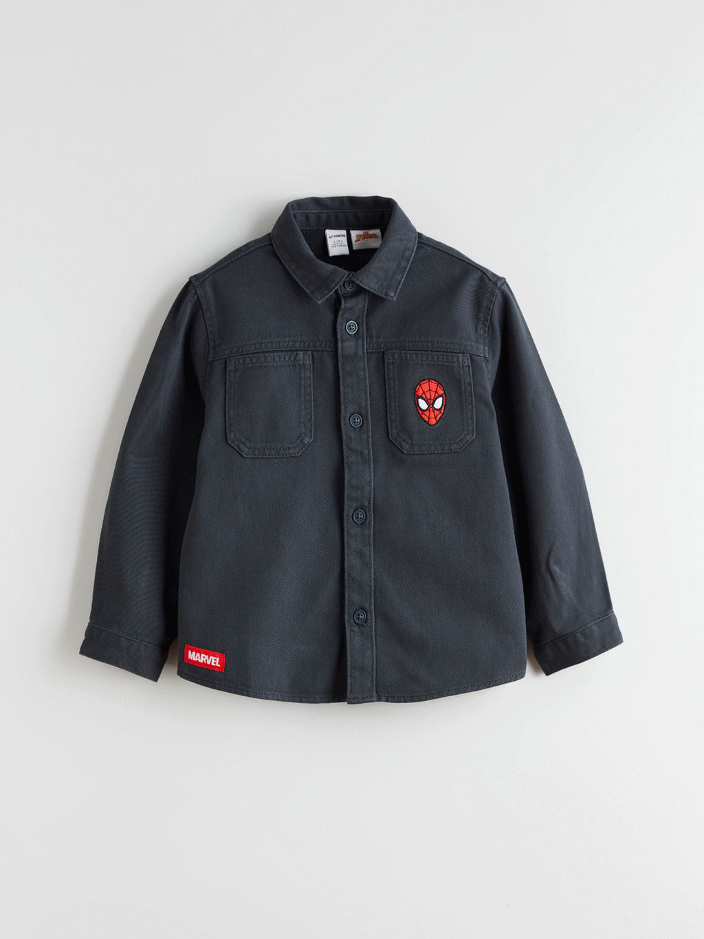 Spider-Man Bask?l? Erkek ?ocuk G?mlek